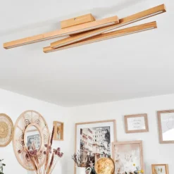 Plafonnier Cajas LED Écru, 3 lumières