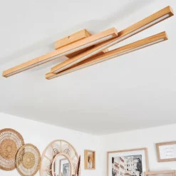 Plafonnier Cajas LED Écru, 3 lumières