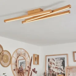 Plafonnier Cajas LED Écru, 3 lumières