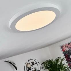 Plafonnier Canditas LED Blanc, 1 lumière