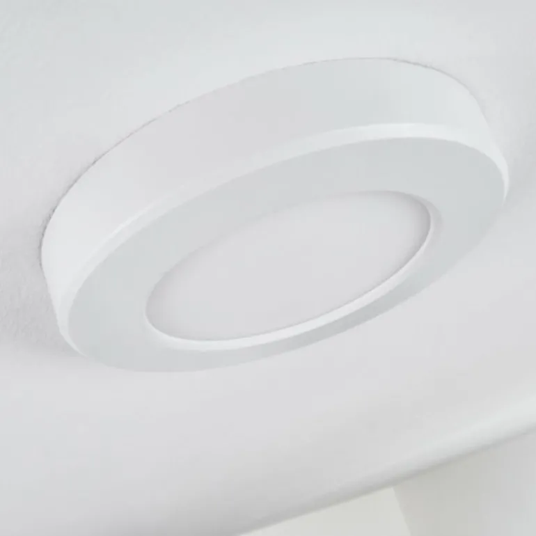 Plafonnier Canditas LED Blanc, 1 lumière