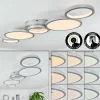Plafonnier Carabajal LED Titane, 1 lumière