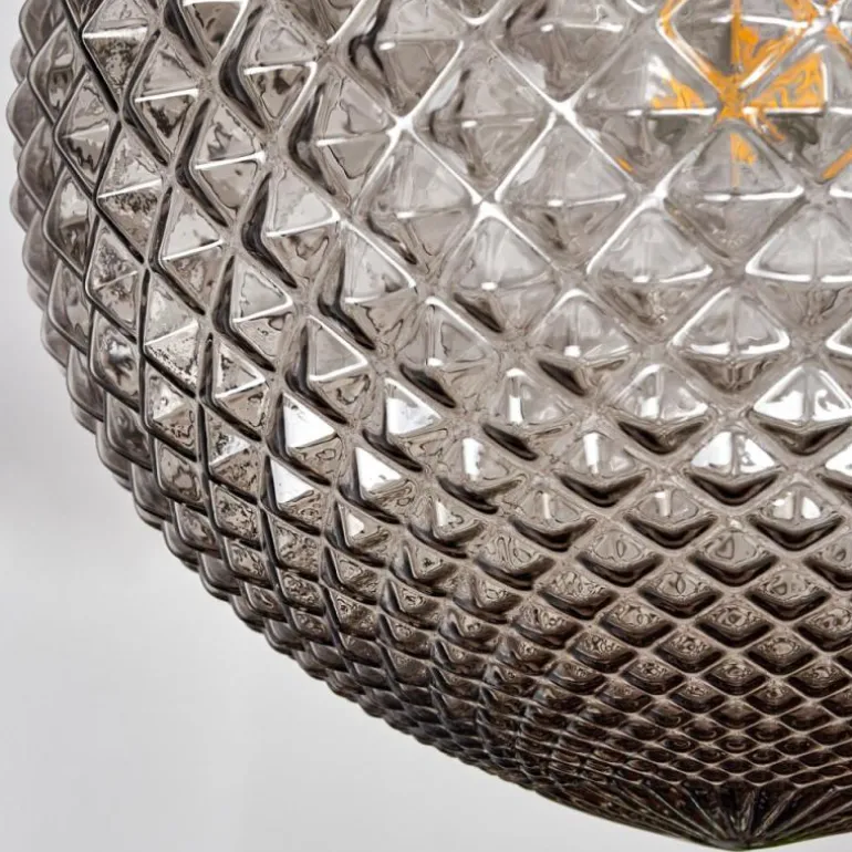 Plafonnier Caracoles Noir, 1 lumière