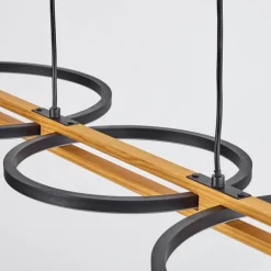 Plafonnier Carcano LED Noir, 1 lumière