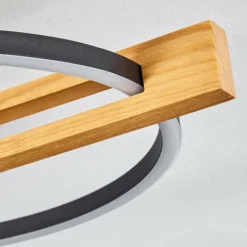 Plafonnier Carcano LED Noir, 3 lumières