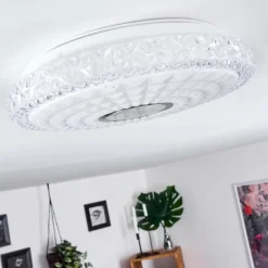 Plafonnier Cavalese LED Blanc, 1 lumière