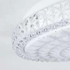 Plafonnier Cavalese LED Blanc, 1 lumière