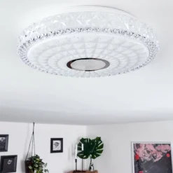 Plafonnier Cavalese LED Blanc, 1 lumière