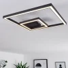 Plafonnier Cavareno LED Noir, 1 lumière