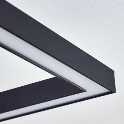 Plafonnier Cavareno LED Noir, 1 lumière