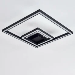 Plafonnier Cavareno LED Noir, 1 lumière