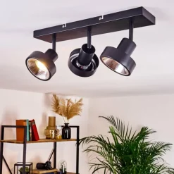 Plafonnier Chagres Noir, 3 lumières