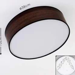 Plafonnier Chazy Blanc, 1 lumière