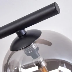 Plafonnier Chehalis Fumé, 5 lumières