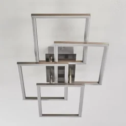 Plafonnier Cheka LED Aluminium, 4 lumières