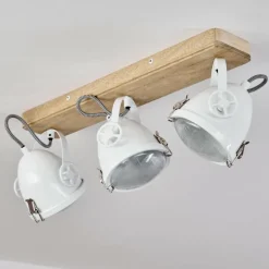 Plafonnier Chetican LED Écru, 3 lumières