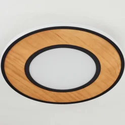 Plafonnier Chrop LED Noir, 1 lumière