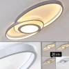 Plafonnier Chunky LED Argenté, 1 lumière