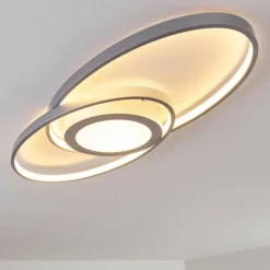 Plafonnier Chunky LED Argenté, 1 lumière