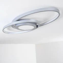 Plafonnier Chunky LED Argenté, 1 lumière