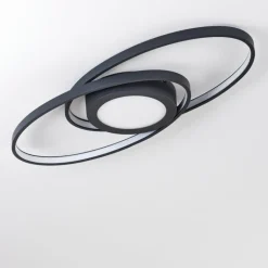 Plafonnier Chunky LED Gris, 1 lumière