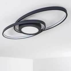 Plafonnier Chunky LED Gris, 1 lumière