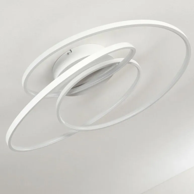 Plafonnier Chute LED Blanc, 45 lumières