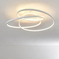 Plafonnier Chute LED Blanc, 45 lumières