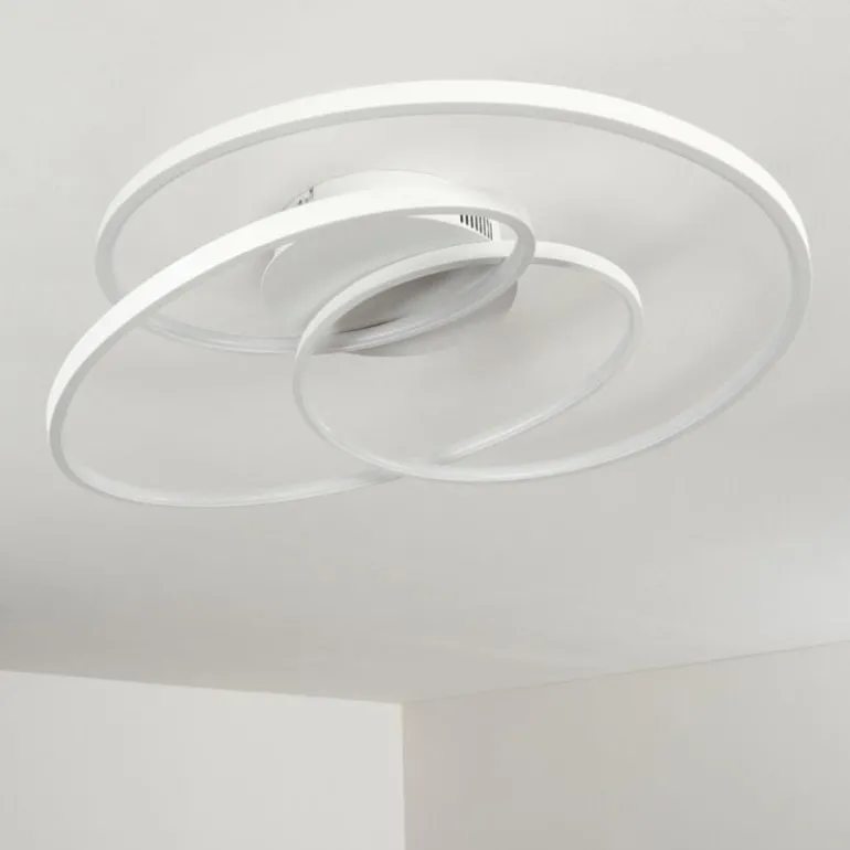 Plafonnier Chute LED Blanc, 45 lumières
