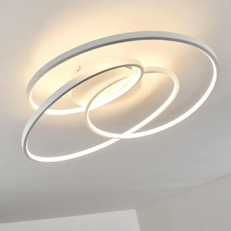 Plafonnier Chute LED Blanc, 45 lumières