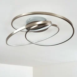 Plafonnier Chute LED Nickel mat, 1 lumière