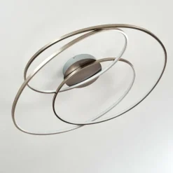 Plafonnier Chute LED Nickel mat, 1 lumière