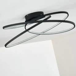 Plafonnier Chute LED Noir, 1 lumière