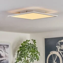 Plafonnier 40cm Valmanya LED Blanc, 1 lumière