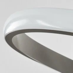 Plafonnier Cochato LED Nickel mat, 1 lumière