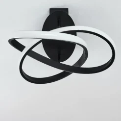 Plafonnier Cochato LED Noir, Blanc, 2 lumières