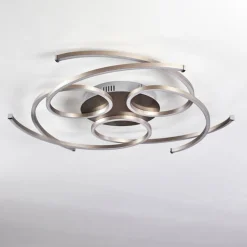 Plafonnier Cojcam LED Nickel mat, 3 lumières