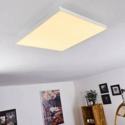 Plafonnier Cor LED Blanc, 1 lumière, Télécommandes