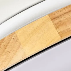 Plafonnier Corinto LED Écru, Noir, 1 lumière