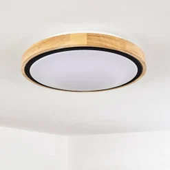 Plafonnier Corinto LED Écru, Noir, 1 lumière