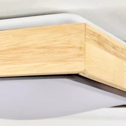 Plafonnier Corinto LED Écru, Noir, 1 lumière