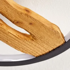 Plafonnier Cornol LED Écru, Noir, 1 lumière