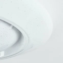 Plafonnier Cresta LED Blanc, 2 lumières, Changeur de couleurs