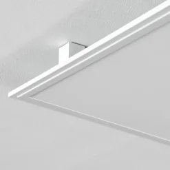 Plafonnier Crum LED Blanc, 1 lumière, Télécommandes