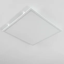 Plafonnier Crum LED Blanc, 1 lumière, Télécommandes
