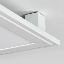 Plafonnier Crum LED Blanc, 1 lumière, Télécommandes