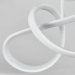 Plafonnier Dauntey LED Blanc, 1 lumière, Télécommandes