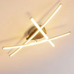 Plafonnier Deneb LED Nickel mat, 3 lumières