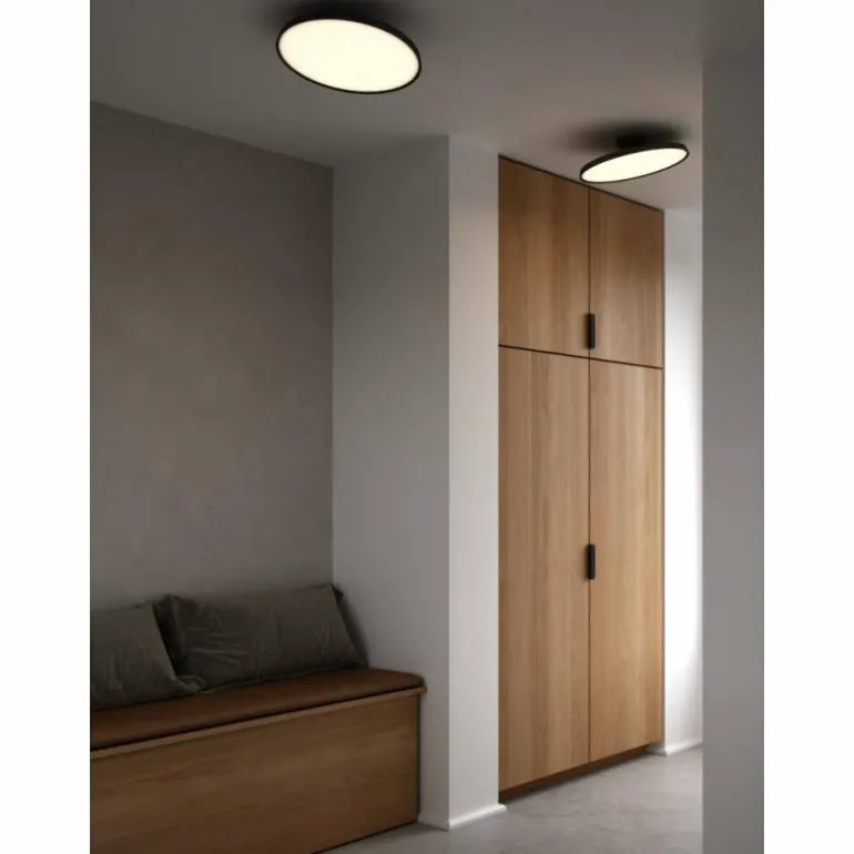 Plafonnier Design For The People by Nordlux KAITO LED Noir, 1 lumière