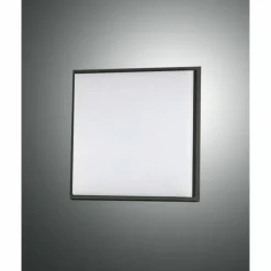 Plafonnier d'extérieur Fabas Luce Desdy LED Noir, 1 lumière